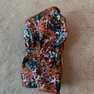 Barbie Off The Shoulder Floral Top Cold Shoulder Top B5